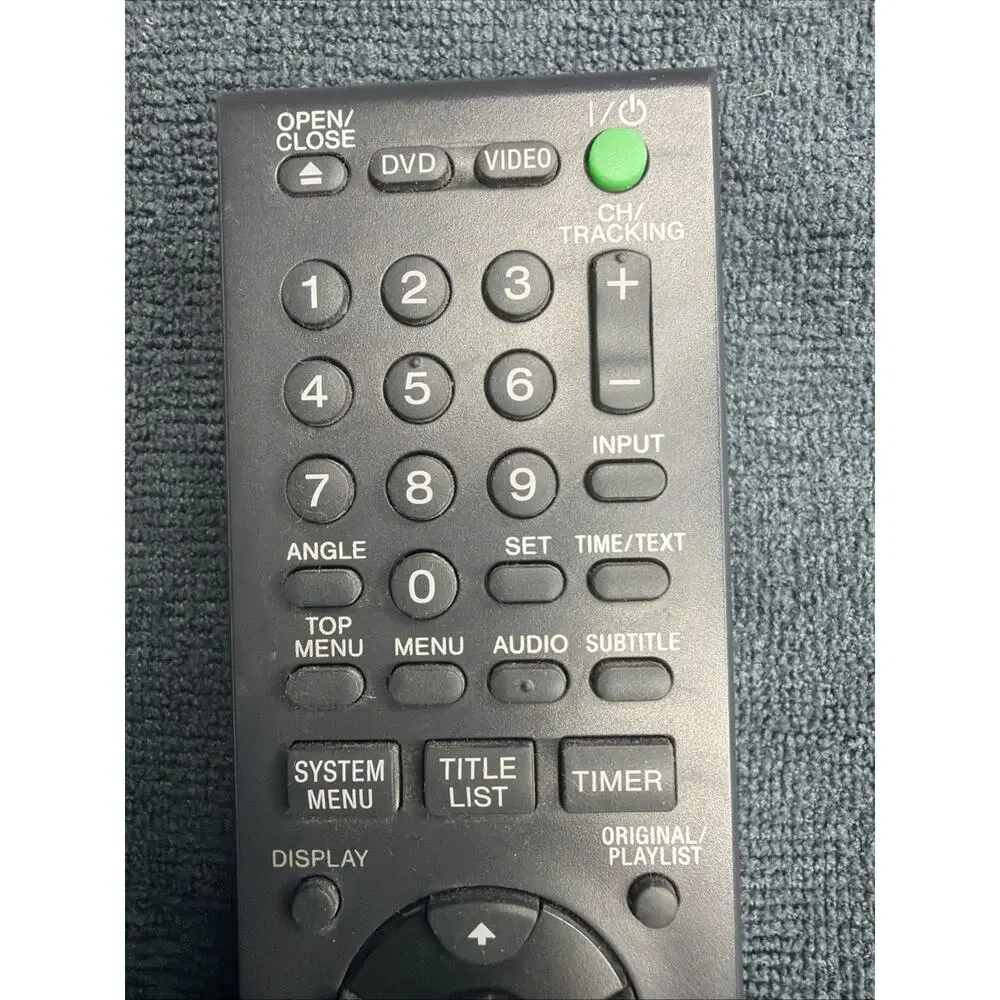 Sony Remote Control RMT D255A For RDR VX535 RDR VX560 RDR VX555 DVD VCR Combo